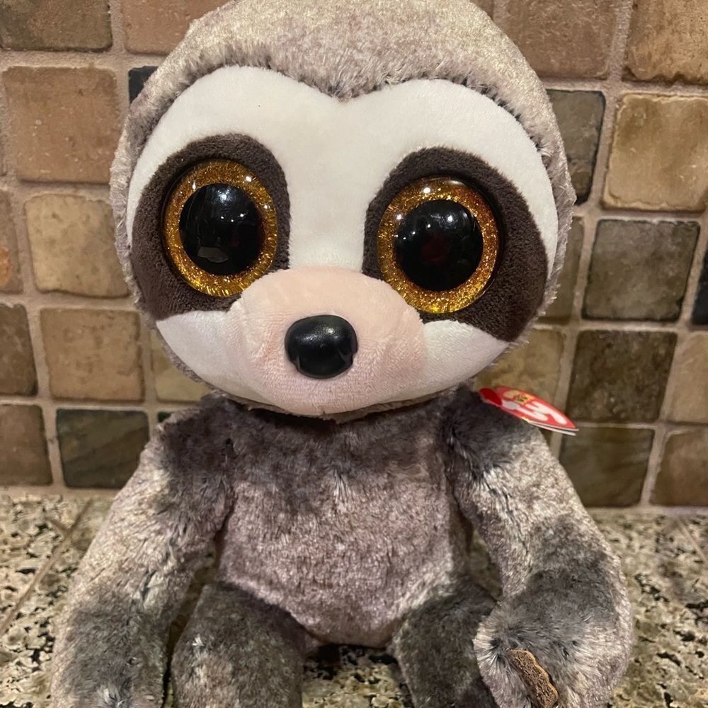 TY Dangler Sloth Plush Animal